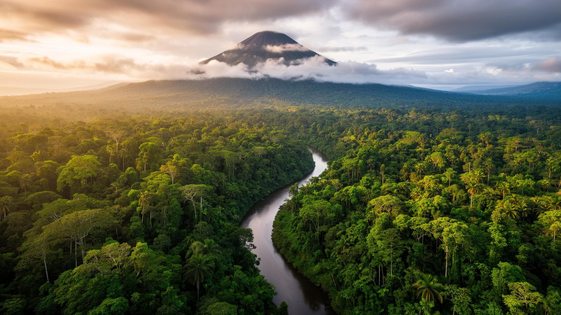 Tropical coastal destination with turquoise waters